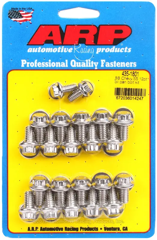 Arp Bb Chevy Ss 12Pt Oil Pan Bolt Kit 1