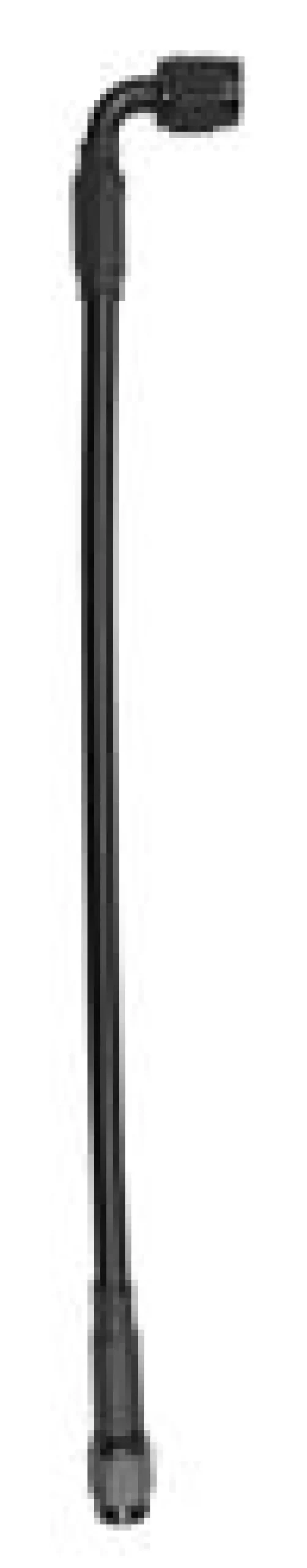 Fragola -3An Black Covered Hose Assembly — Straight Fitting, 90-Foot Spool (40" Cut Length) 1