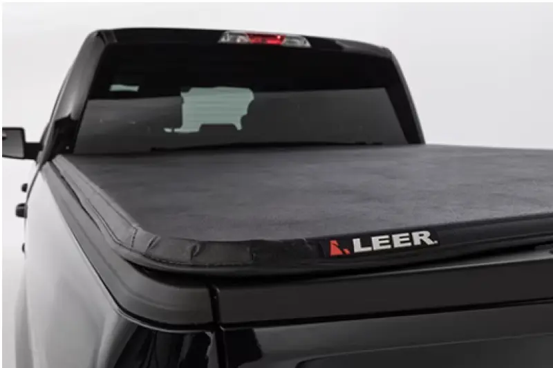 Leer 2019+ Dodge Ram Latitude New Style 5Ft7In Tonneau Cover - Folding Full Size Short Bed 1
