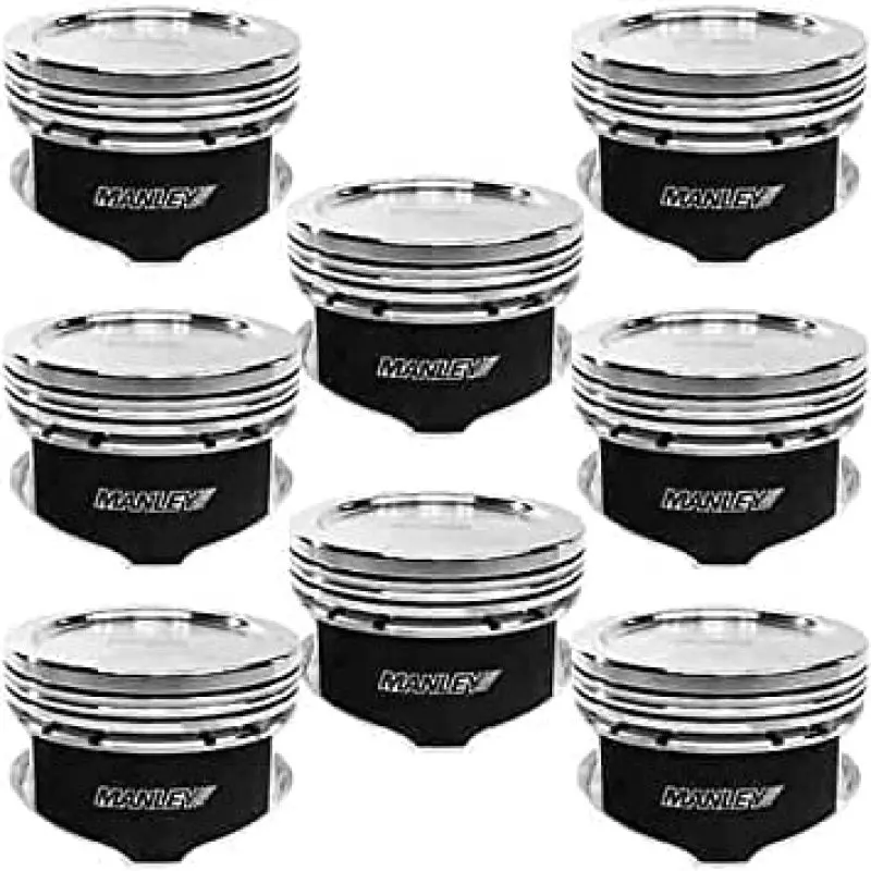 Manley Chevy Lt1 Direct Injected Series 4.080In Bore -2 Cc Dish Platinum Series Pistons 1