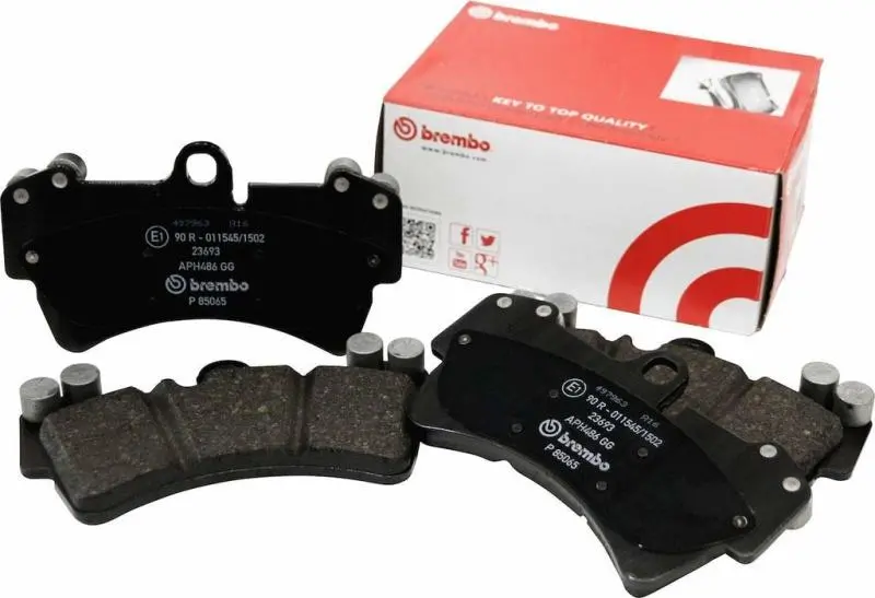 Brembo Rear Ceramic Brake Pads – Oe-Equivalent Nao Compound For 2007–2011 Dodge Nitro & 2007–2018 Jeep Wrangler 1