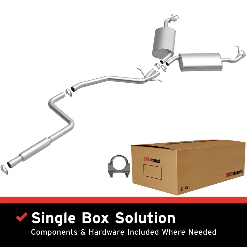 Magnaflow Bre Cat-Back Exhaust System For 1996–1999 Cadillac Deville 4.6L 1