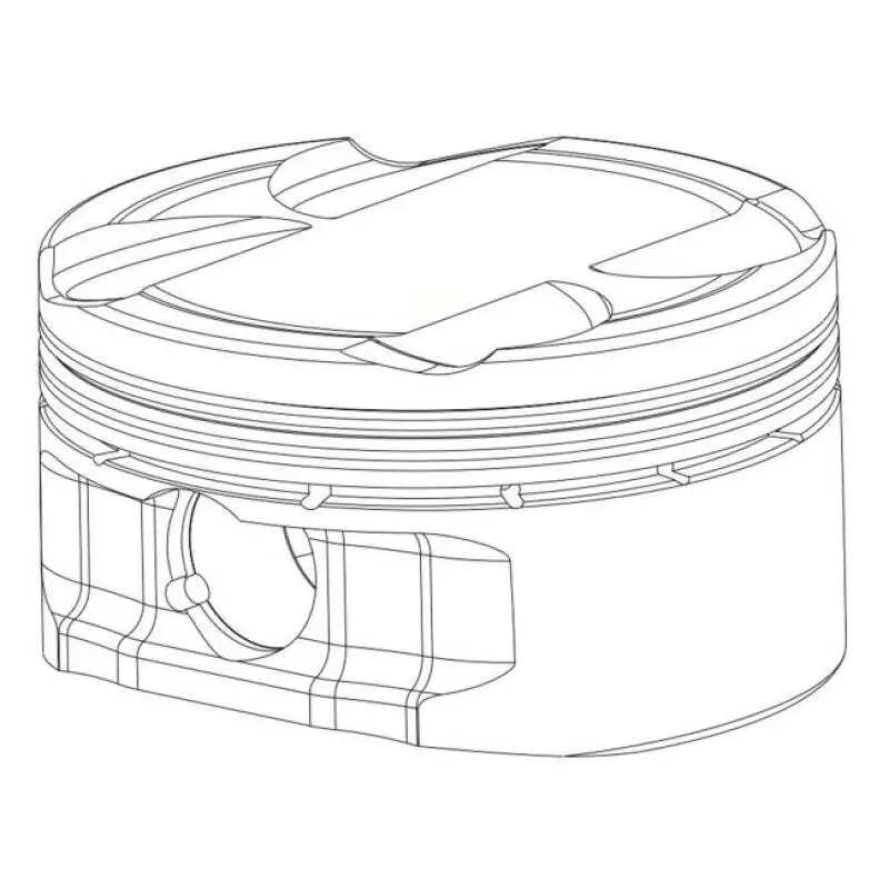 Cp-Carrillo Single Piston & Ring Set For Mitsubishi 4G63 (2G) – 86.0Mm Bore, +1.0Mm Oversize, 8.5:1 Cr (Eclipse) / 9.0:1 Cr (Evo Viii/Ix) 1