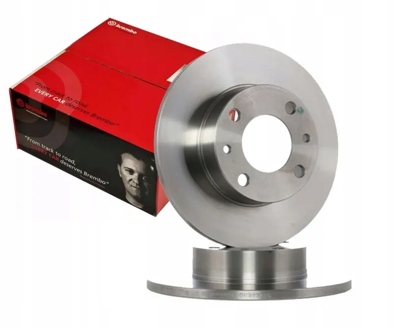 Brembo Rear Uv-Coated Oe-Equivalent Rotors For Acura Ilx (2016–2020), Accord (2013–2017), Civic (2015), And Hr-V (2016–2020) 1